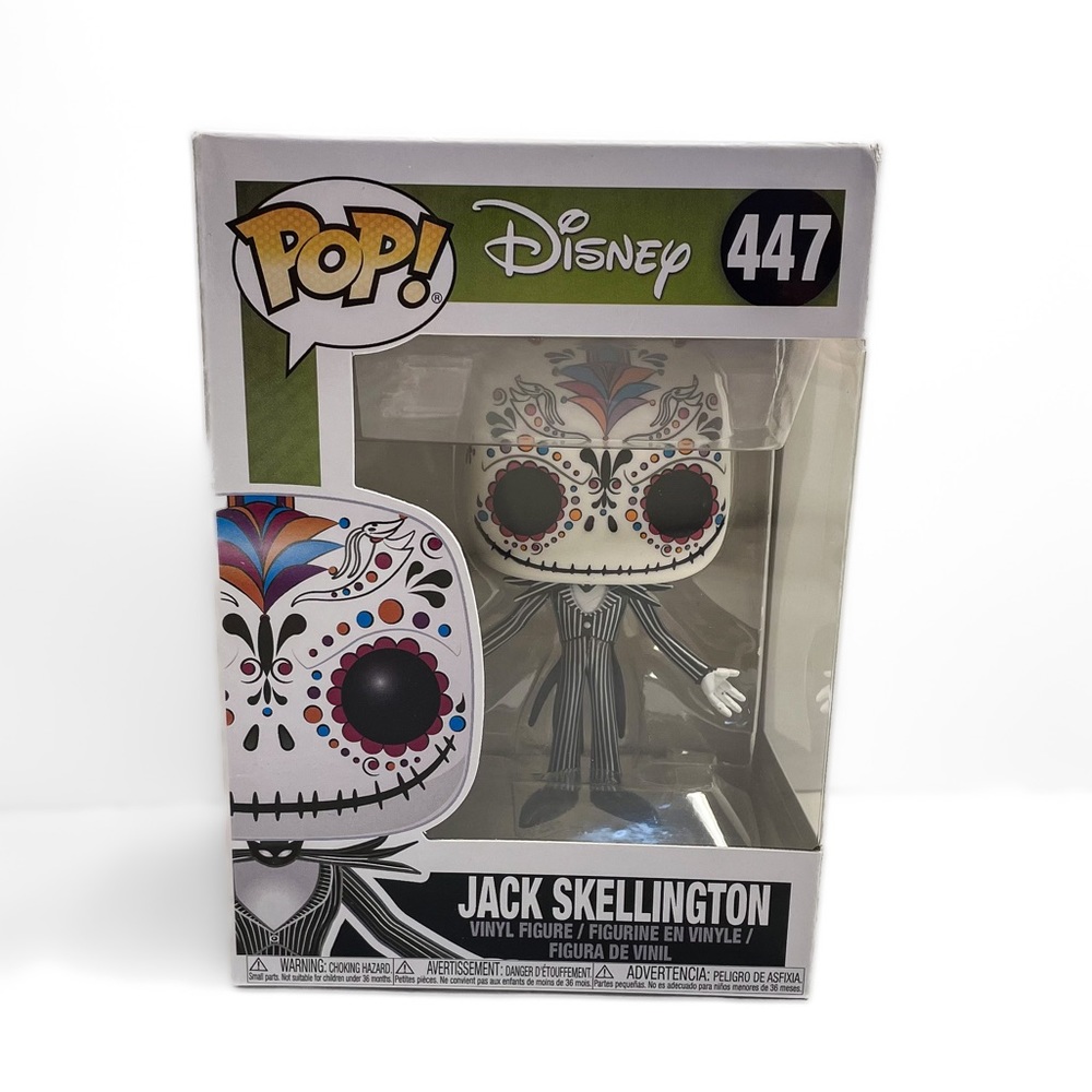 Funko POP! Hot Topic Exclusive #447 Jack Skellington Day of the Dead Sugar Skull